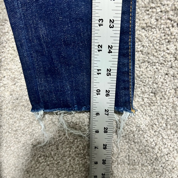 Kancan Woman’s Dark Wash Skinny Stretch Distressed Denim Jeans Size 9/29 - Picture 4 of 9